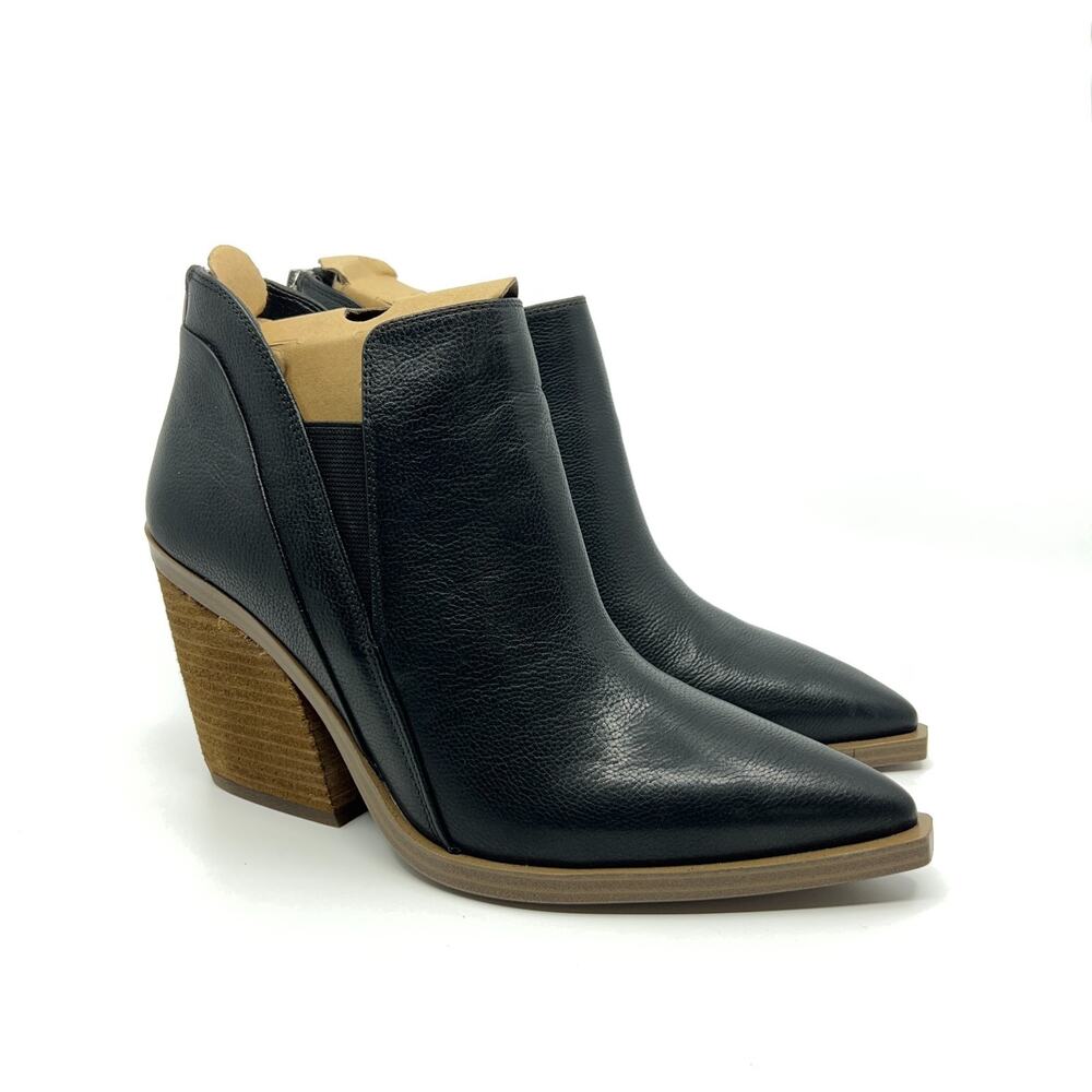 Vince Camuto Gradina Bootie Black Womens 9